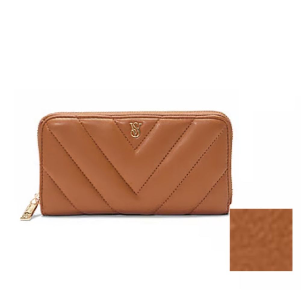 Gorgeous Soft Large Brown VS (Victoria’s Secret) Wallet🤎